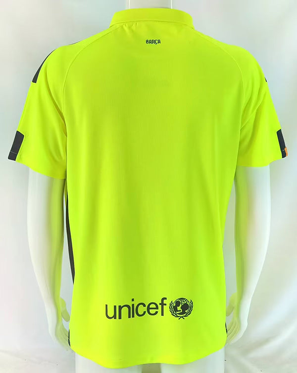 Barcelona 2014/2015 Third Retro football short slave jersey