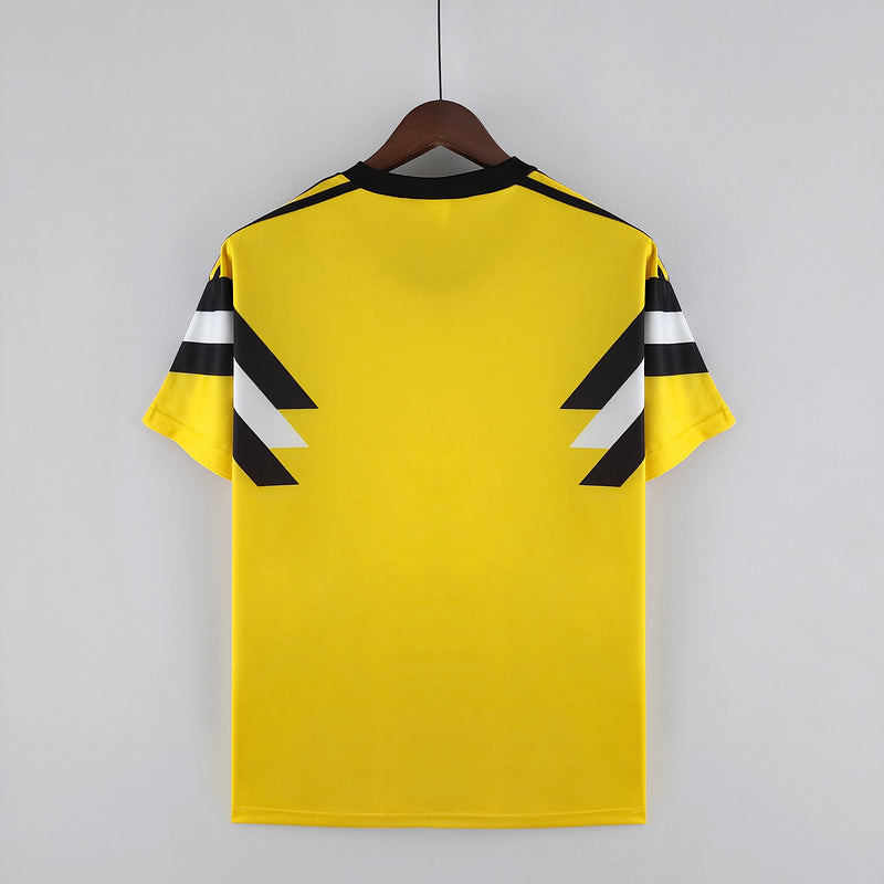 Borussia Dortmund 1989 Home Retro short slave Football jersey