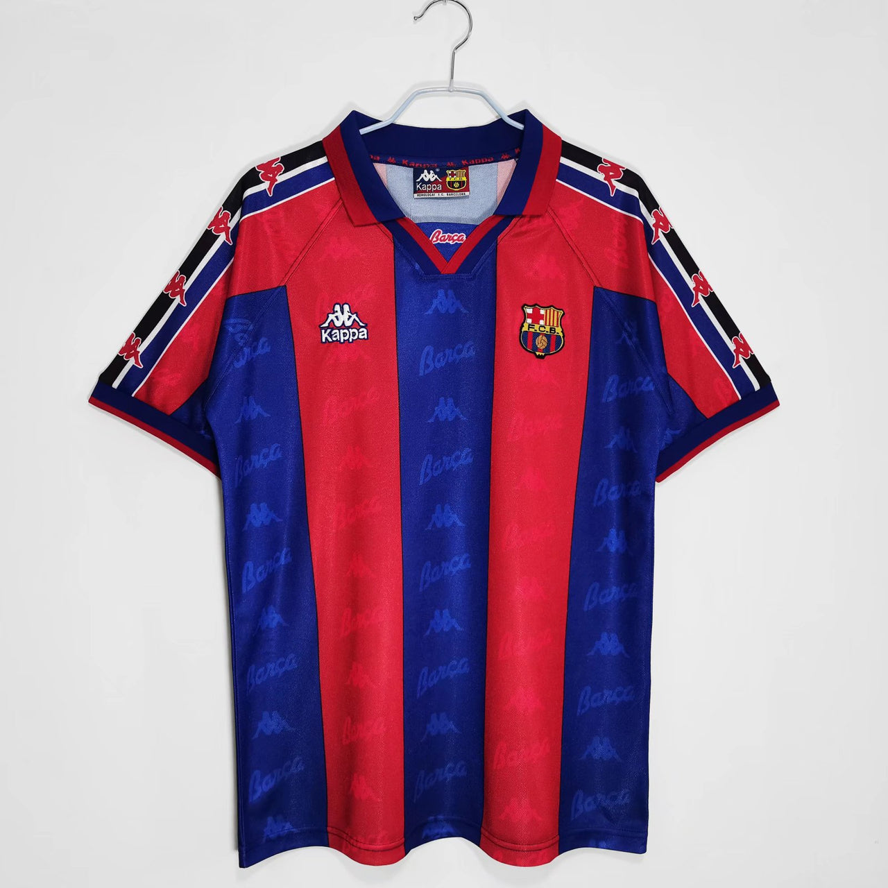 Barcelona 1995/1997 Home Vintage short slave Football jersey