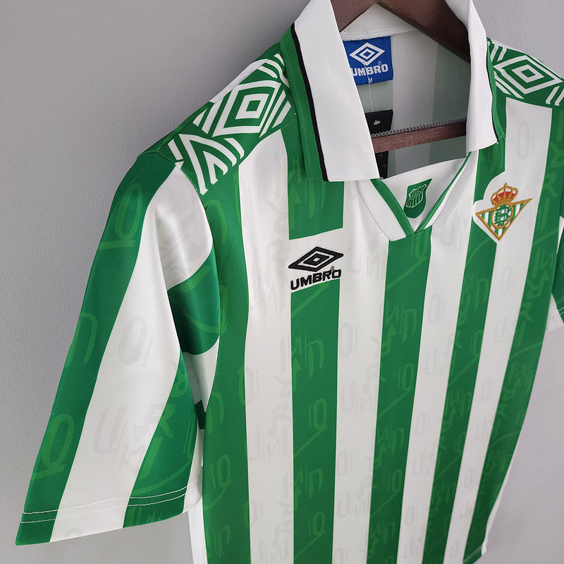 Betis Home 1994/1995 Vintage short slave football jersey