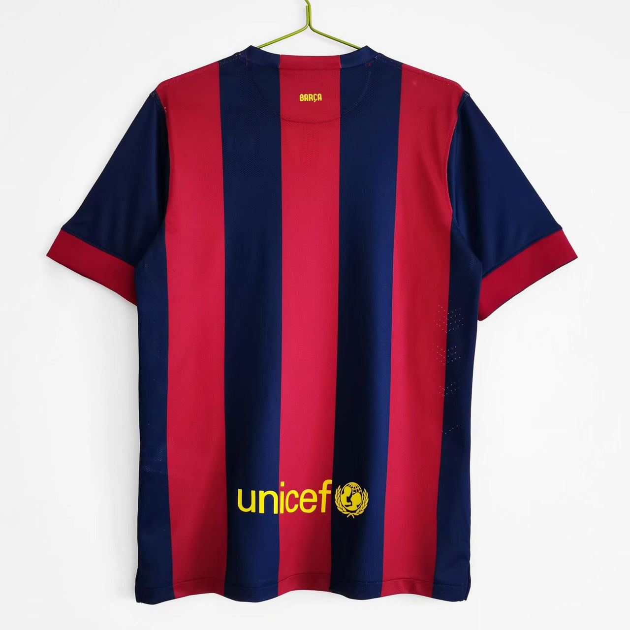 Barcelona 2014/2015 Home Retro football short slave jersey