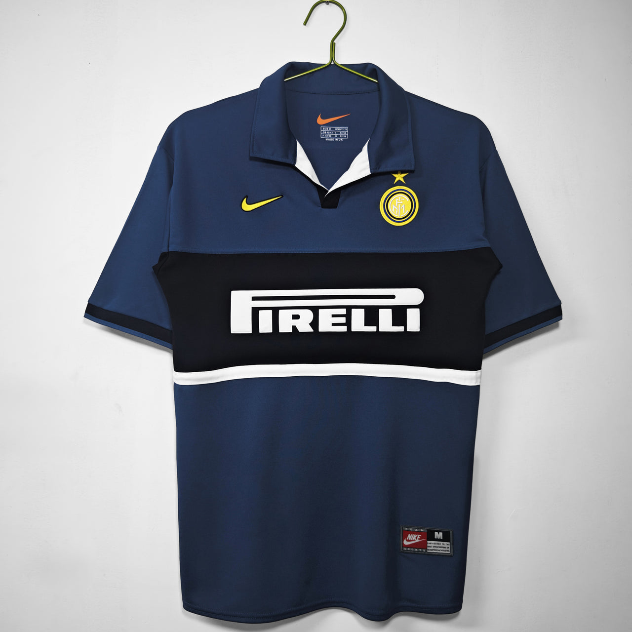Inter Milan 1998/1999 Away Retro short slave football jersey