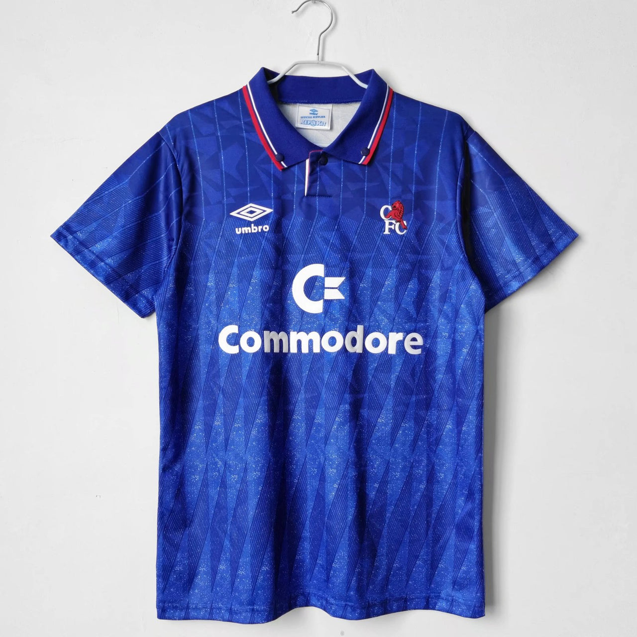 Chelsea FC 1989/1990 Home Retro football short slave jersey