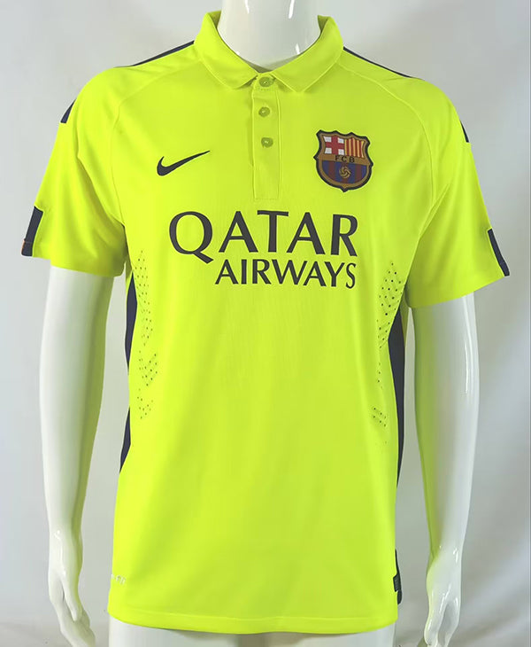Barcelona 2014/2015 Third Retro football short slave jersey